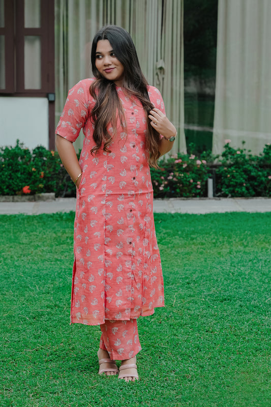 Premium Cotton Set for Office & Daily Wear Cordset [product code:-0065]