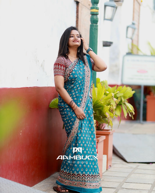 Cotton Mulmul saree