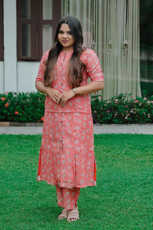 Premium Cotton Set for Office & Daily Wear Cordset [product code:-0065]