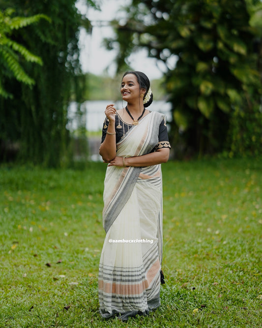 Mul cotton saree 120gsm with out blouse piece [ product code:-0042]