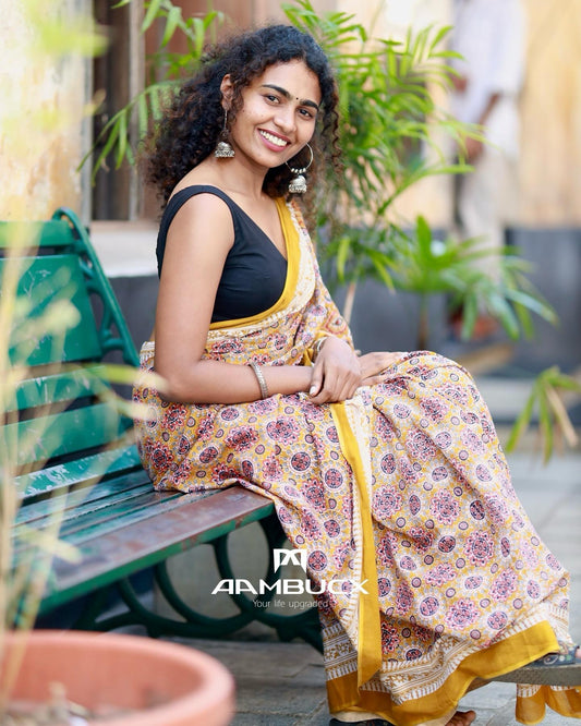 Cotton saree
